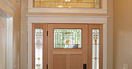 Classic craftsmen style interior finish carpentry.